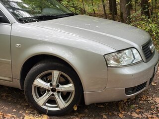 2001 Audi A6 II (C5), серебристый, 550000 рублей, вид 2