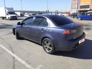 2011 Mitsubishi Lancer X Рестайлинг, синий, 680000 рублей, вид 4