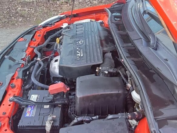 2008 Toyota Corolla X (E140, E150), красный, 450000 рублей - вид 7