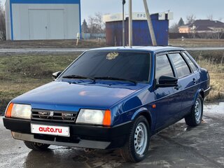 2002 Lada (ВАЗ) 21099, синий, 145000 рублей, вид 2