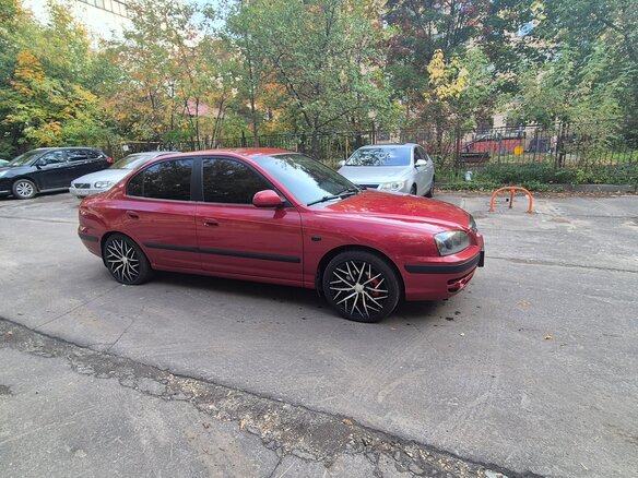 2004 Hyundai Elantra III (XD2) Рестайлинг, пурпурный, 530000 рублей - вид 3