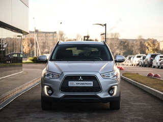 2014 Mitsubishi ASX I Рестайлинг, серебристый, 929777 рублей, вид 4
