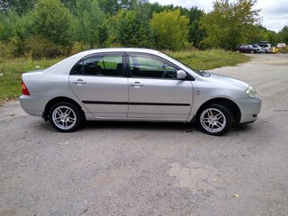2003 Toyota Corolla IX (E120, E130), серебристый, 480000 рублей, вид 4