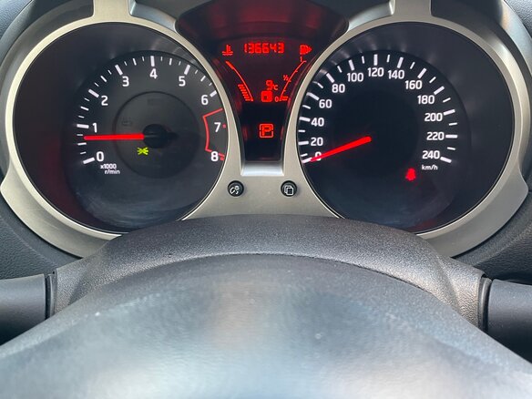 2012 Nissan Juke I, красный, 950000 рублей - вид 7