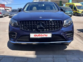 2017 Mercedes-Benz GLC Coupe 300 I (C253), синий, 3100000 рублей, вид 2