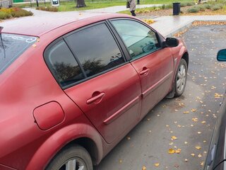2008 Renault Megane II Рестайлинг, красный, 270000 рублей, вид 2
