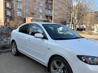 2008 Mazda 3 I (BK) Рестайлинг, белый, 950000 рублей, вид 4