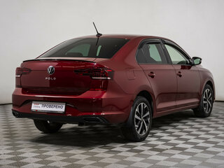 2021 Volkswagen Polo VI, красный, 1617000 рублей, вид 5