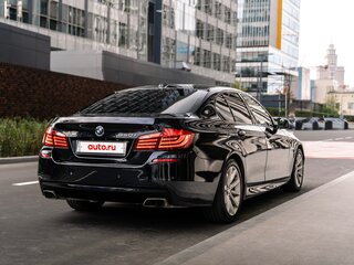 2012 BMW 5 серии 550i xDrive VI (F10/F11/F07), синий, 1950000 рублей, вид 3