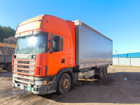 2004 Scania R-Series, оранжевый, 3000000 рублей, вид 2