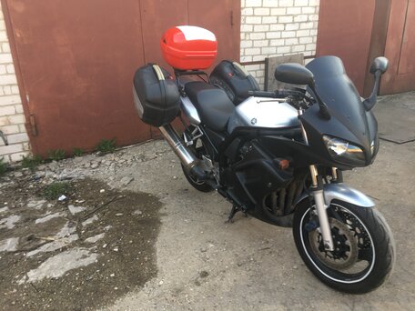 2003 Yamaha FZS600 Fazer, серебристый, 320000 рублей, вид 5