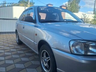2005 Hyundai Accent ТагАЗ II, серый, 350000 рублей, вид 2