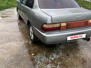 1993 Toyota Corolla VII (E100), серебристый, 235000 рублей, вид 4