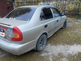 2006 Hyundai Accent ТагАЗ II, бежевый, 170000 рублей, вид 4