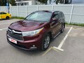 2014 Toyota Highlander III (XU50), красный, 2800000 рублей - вид 3