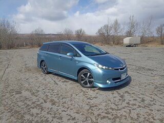 2009 Toyota Wish II, голубой, 1210000 рублей, вид 1