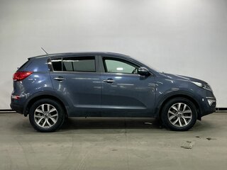 2015 Kia Sportage III Рестайлинг, синий, 1360000 рублей, вид 5
