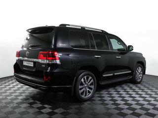 2016 Toyota Land Cruiser 200 Series Рестайлинг 2, чёрный, 5990000 рублей, вид 5