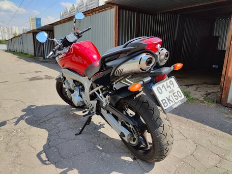 2004 Yamaha FZ6, красный, 460000 рублей, вид 3