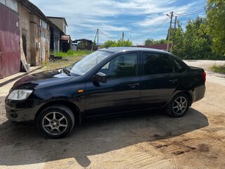 2013 Lada (ВАЗ) Granta I, синий, 400000 рублей, вид 2