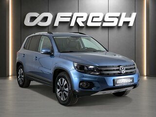 2012 Volkswagen Tiguan I Рестайлинг, синий, 1290000 рублей, вид 1