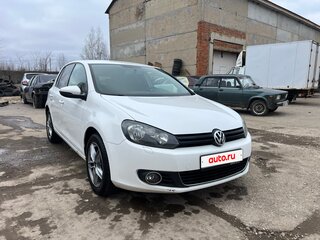 2010 Volkswagen Golf VI, белый, 612000 рублей, вид 3