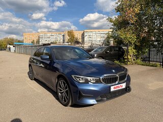 2021 BMW 3 серии 318i VII (G2x), синий, 4200000 рублей, вид 4