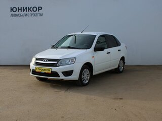 2017 Lada (ВАЗ) Granta I, белый, 409000 рублей, вид 1