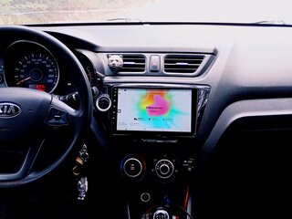2013 Kia Rio III, чёрный, 800000 рублей, вид 5