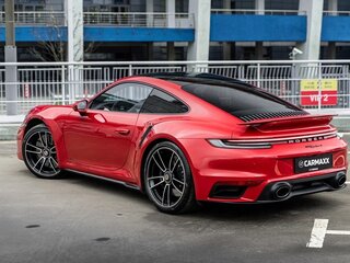 2020 Porsche 911 Turbo S VIII (992), красный, 19990000 рублей, вид 5