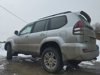2007 Toyota Land Cruiser Prado 5-speed 120 Series, серебристый, 2150000 рублей, вид 3