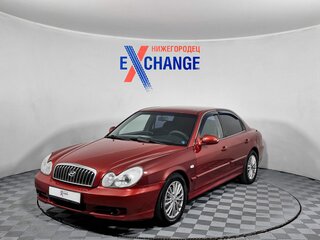 2004 Hyundai Sonata ТагАЗ IV (EF) Рестайлинг, красный, 288000 рублей, вид 1