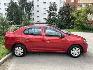2015 Renault Logan II, красный, 480000 рублей, вид 3
