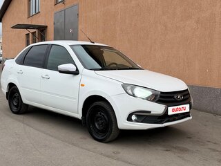 2019 Lada (ВАЗ) Granta I Рестайлинг, белый, 600000 рублей, вид 2