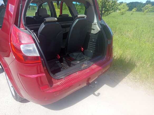 2009 Renault Scenic II Рестайлинг, красный, 598000 рублей - вид 12