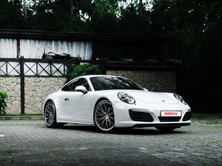 2016 Porsche 911 Carrera 4S VII (991) Рестайлинг, белый, 8099000 рублей, вид 1