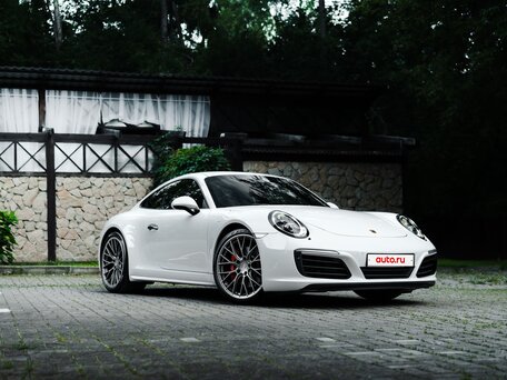 2016 Porsche 911 Carrera 4S VII (991) Рестайлинг, белый, 8249000 рублей, вид 1