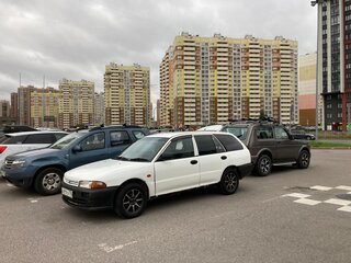 2001 Mitsubishi Libero I Рестайлинг, белый, 125000 рублей, вид 5