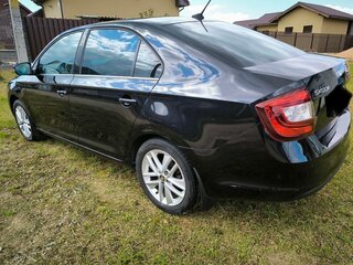 2018 Skoda Rapid I Рестайлинг, чёрный, 1800000 рублей, вид 3
