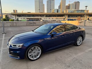 2018 Audi A5 II (F5), синий, 3900000 рублей, вид 2