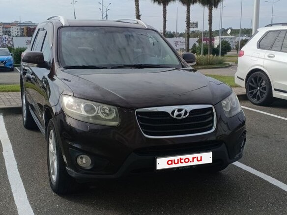 2011 Hyundai Santa Fe II Рестайлинг, коричневый, 1350000 рублей
