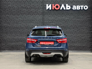 2018 Lada (ВАЗ) Vesta SW Cross I, синий, 1050000 рублей, вид 5