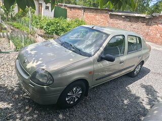 2002 Renault Clio II, серый, 120000 рублей, вид 3