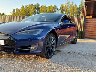 2016 Tesla Model S 90D I, синий, 2450000 рублей, вид 1
