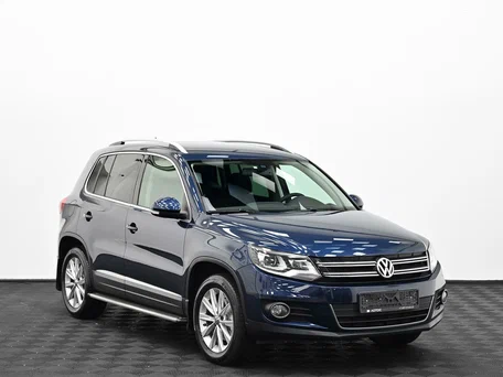 2013 Volkswagen Tiguan I Рестайлинг, синий, 1349000 рублей, вид 1