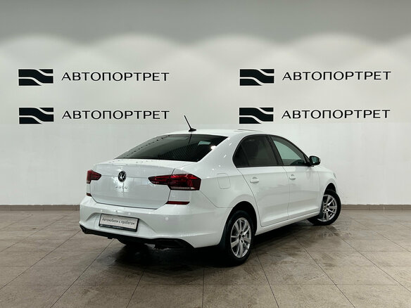 2020 Volkswagen Polo VI, белый, 1409000 рублей - вид 4