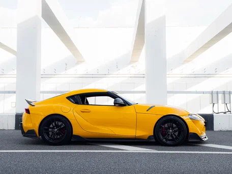 2019 Toyota Supra V (A90), жёлтый, 6350000 рублей, вид 3