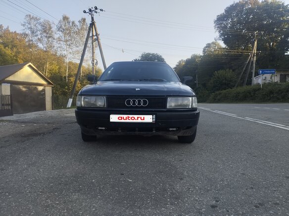 1988 Audi 80 IV (B3), синий