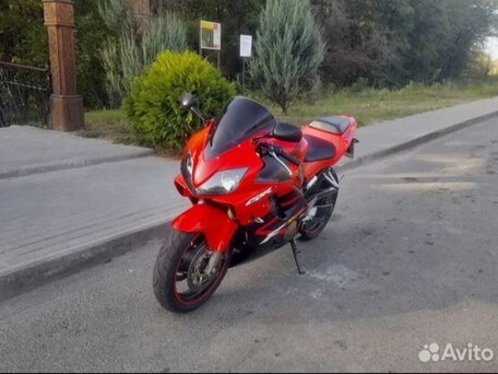 2002 Honda CBR 600F, красный, 550000 рублей, вид 2