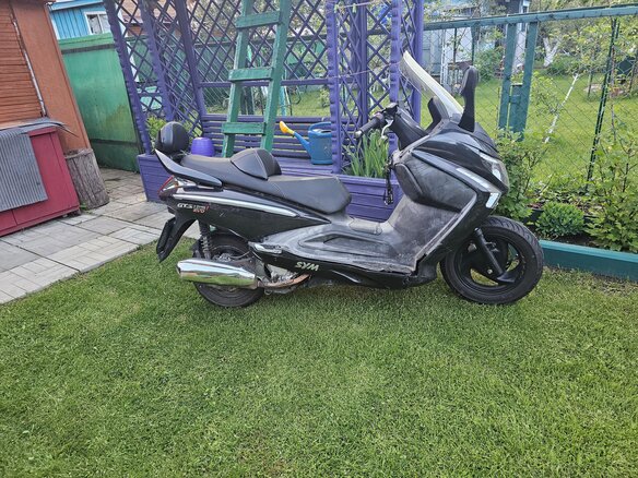 2011 Sym GTS 125, чёрный, 125000 рублей - вид 3